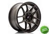 Llanta exclusiva Jr Wheels Jr29 15x7 Et35 4x100 108 Matt Bronze