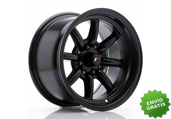 Llanta exclusiva Jr Wheels Jr19 14x8 Et-13 4x100 114 Matt Black