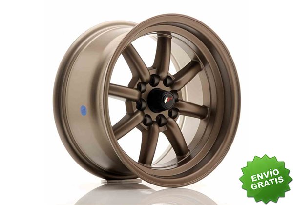 Llanta exclusiva Jr Wheels Jr19 15x8 Et0 4x100 108 Matt Bronze