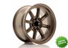 Llanta exclusiva Jr Wheels Jr19 15x8 Et0 4x100 108 Matt Bronze