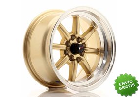 Llanta exclusiva Jr Wheels Jr19 15x8 Et0 4x100 114 Gold