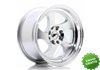 Llanta exclusiva Jr Wheels Jr15 15x8 Et20 4x100 108 Machined Silver