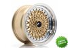 Llanta exclusiva Jr Wheels Jr9 15x8 Et20 4x100 108 Gold W Machined Li P