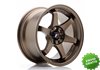 Llanta exclusiva Jr Wheels Jr3 15x8 Et25 4x100 108 Anodized Bronze
