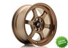 Llanta exclusiva Jr Wheels Jr12 15x7.5 Et26 4x100 108 Dark Anodize Br Onze