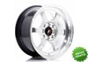 Llanta exclusiva Jr Wheels Jr12 15x7.5 Et26 4x100 108 Hyper Silver