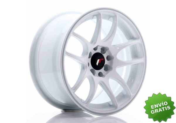 Llanta exclusiva Jr Wheels Jr29 15x8 Et28 4x100 108 White