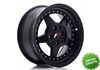 Llanta exclusiva Jr Wheels Jr6 15x7 Et35 4x100 114 Matt Black