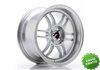 Llanta exclusiva Jr Wheels Jr7 15x8 Et35 4x100 Silver