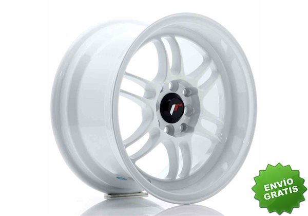 Llanta exclusiva Jr Wheels Jr7 15x8 Et35 4x100 114 White