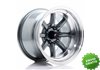 Llanta exclusiva Jr Wheels Jr19 14x9 Et-25 4x100 114 Gun Metal