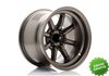 Llanta exclusiva Jr Wheels Jr19 14x9 Et-25 4x100 114 Matt Bronze