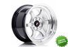 Llanta exclusiva Jr Wheels Jr12 15x8.5 Et13 4x100 114 Hyper Silver