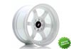 Llanta exclusiva Jr Wheels Jr12 15x8.5 Et13 4x100 114 White