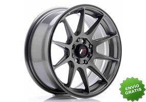 Llanta exclusiva Jr Wheels Jr11 16x7 Et25 4x100 108 Hyper Gray