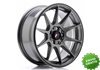 Llanta exclusiva Jr Wheels Jr11 16x7 Et25 4x100 108 Hyper Gray