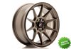 Llanta exclusiva Jr Wheels Jr11 16x7 Et25 4x100 108 Matt Bronze