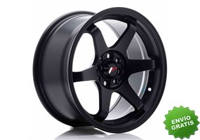 Llanta exclusiva Jr Wheels Jr3 16x8 Et25 4x100 108 Matt Black