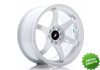 Llanta exclusiva Jr Wheels Jr3 16x8 Et25 4x100 108 White