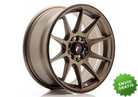 Llanta exclusiva Jr Wheels Jr11 16x7 Et30 4x100 114 Matt Bronze