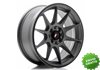 Llanta exclusiva Jr Wheels Jr11 16x7 Et30 4x100 114 Matt Gun Metal