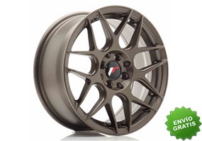 Llanta exclusiva Jr Wheels Jr18 16x7 Et35 4x100 114.3 Bronze