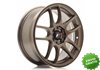 Llanta exclusiva Jr Wheels Jr29 16x7 Et40 4x100 108 Matt Bronze