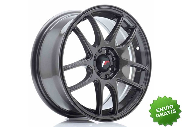 Llanta exclusiva Jr Wheels Jr29 16x7 Et40 5x100 114 Hyper Gray