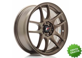 Llanta exclusiva Jr Wheels Jr29 16x7 Et40 5x100 114 Matt Bronze