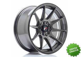 Llanta exclusiva Jr Wheels Jr11 16x8 Et25 4x100 108 Hyper Gray