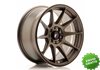 Llanta exclusiva Jr Wheels Jr11 16x8 Et25 4x100 114 Matt Bronze