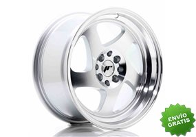 Llanta exclusiva Jr Wheels Jr15 16x8 Et25 4x100 108 Machined Silver