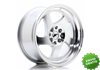 Llanta exclusiva Jr Wheels Jr15 16x8 Et25 4x100 108 Machined Silver