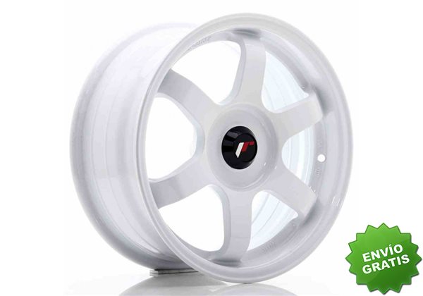 Llanta exclusiva Jr Wheels Jr3 15x7 Et35-42 Blank White