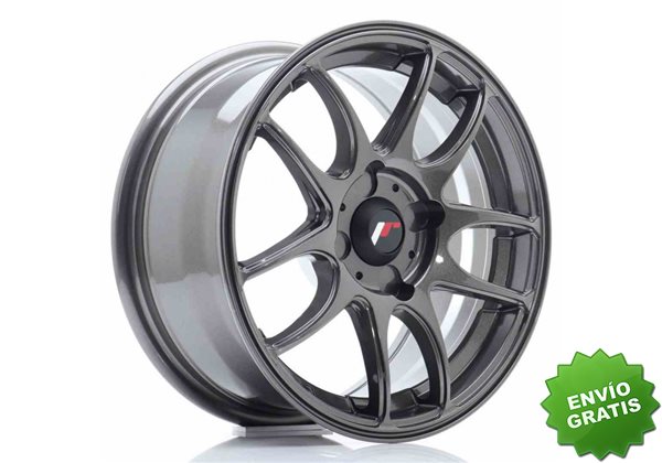 Llanta exclusiva Jr Wheels Jr29 15x7 Et20-42 4h Blank Hyper Gray