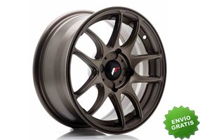 Llanta exclusiva Jr Wheels Jr29 15x7 Et20-42 4h Blank Matt Bronze