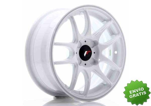 Llanta exclusiva Jr Wheels Jr29 15x7 Et20-42 4h Blank White