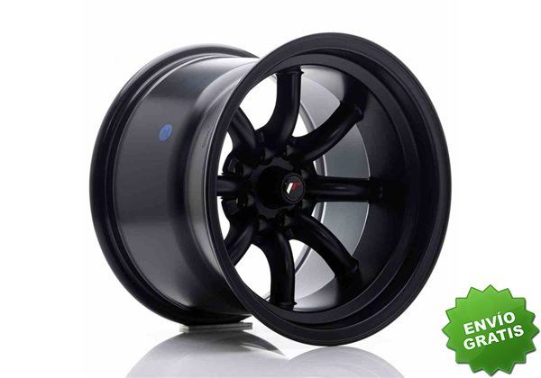 Llanta exclusiva Jr Wheels Jr19 15x10.5 Et-32 4x100 114 Black