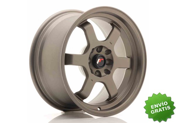 Llanta exclusiva Jr Wheels Jr12 16x8 Et15 4x100 114 Bronze