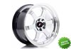 Llanta exclusiva Jr Wheels Jr12 16x8 Et15 4x100 114 Hyper Silver