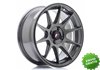 Llanta exclusiva Jr Wheels Jr11 16x7 Et25 4x100 Hyper Gray