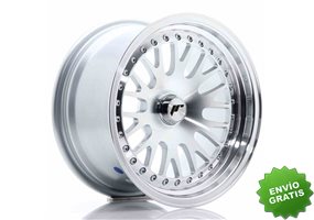 Llanta exclusiva Jr Wheels Jr10 15x8 Et20 Blank Silver Machined Face