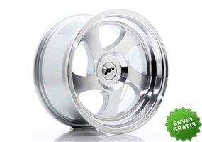 Llanta exclusiva Jr Wheels Jr15 15x8 Et20 Blank Machined Silver