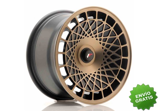 Llanta exclusiva Jr Wheels Jr14 15x8 Et20-25 Blank Black Bronze Finis H
