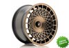 Llanta exclusiva Jr Wheels Jr14 15x8 Et20-25 Blank Black Bronze Finis H