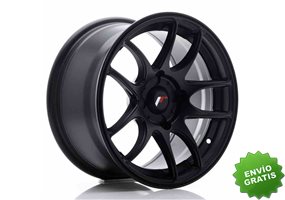 Llanta exclusiva Jr Wheels Jr29 15x8 Et28-37 4h Blank Matt Black