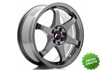 Llanta exclusiva Jr Wheels Jr3 17x7 Et25 4x100 108 Gun Metal