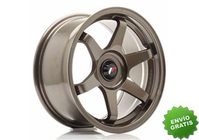 Llanta exclusiva Jr Wheels Jr3 16x8 Et25 Blank Bronze