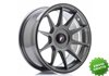 Llanta exclusiva Jr Wheels Jr11 16x7 Et30 Blank Hyper Gray