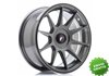 Llanta exclusiva Jr Wheels Jr11 16x7 Et30 Blank Hyper Gray